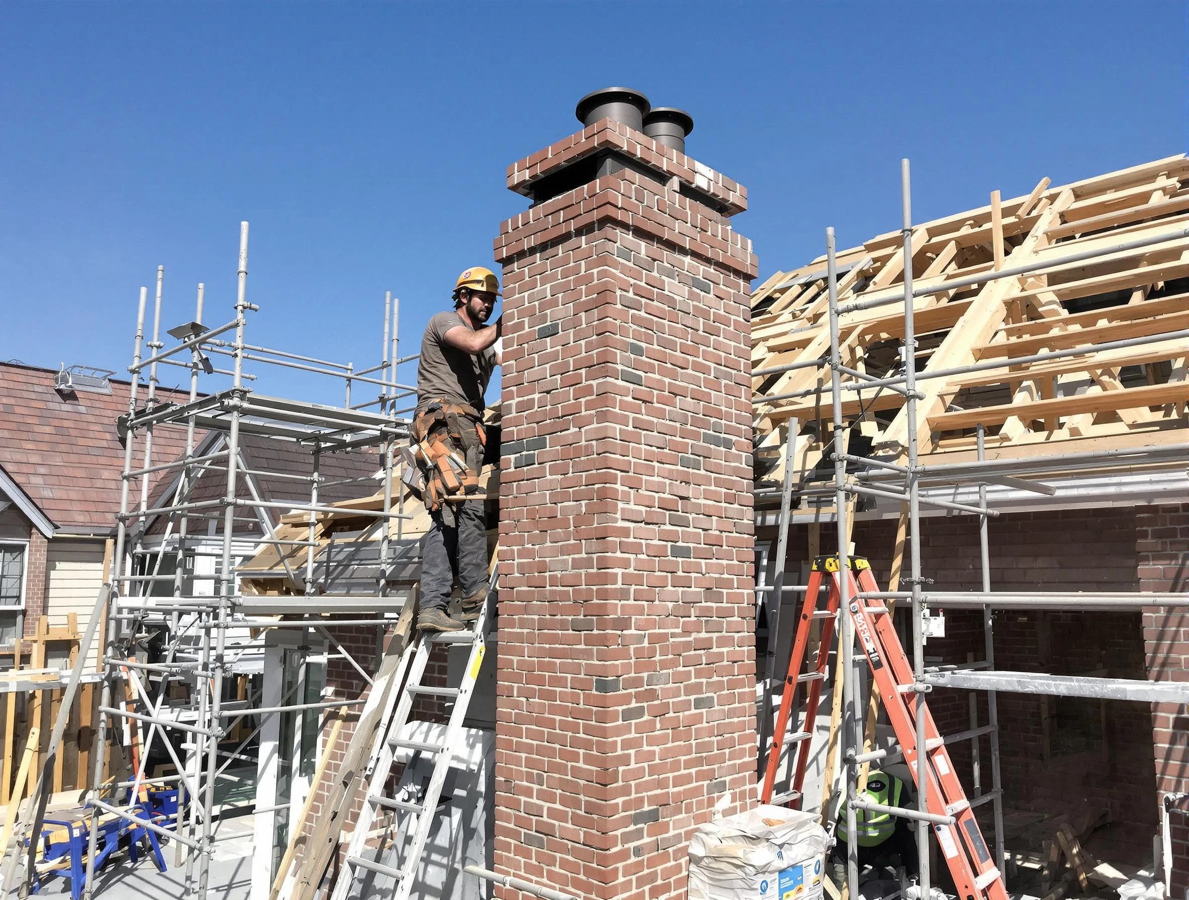 New chimney installation completed by Old Bridge Chimney Sweep in Old Bridge, NJ