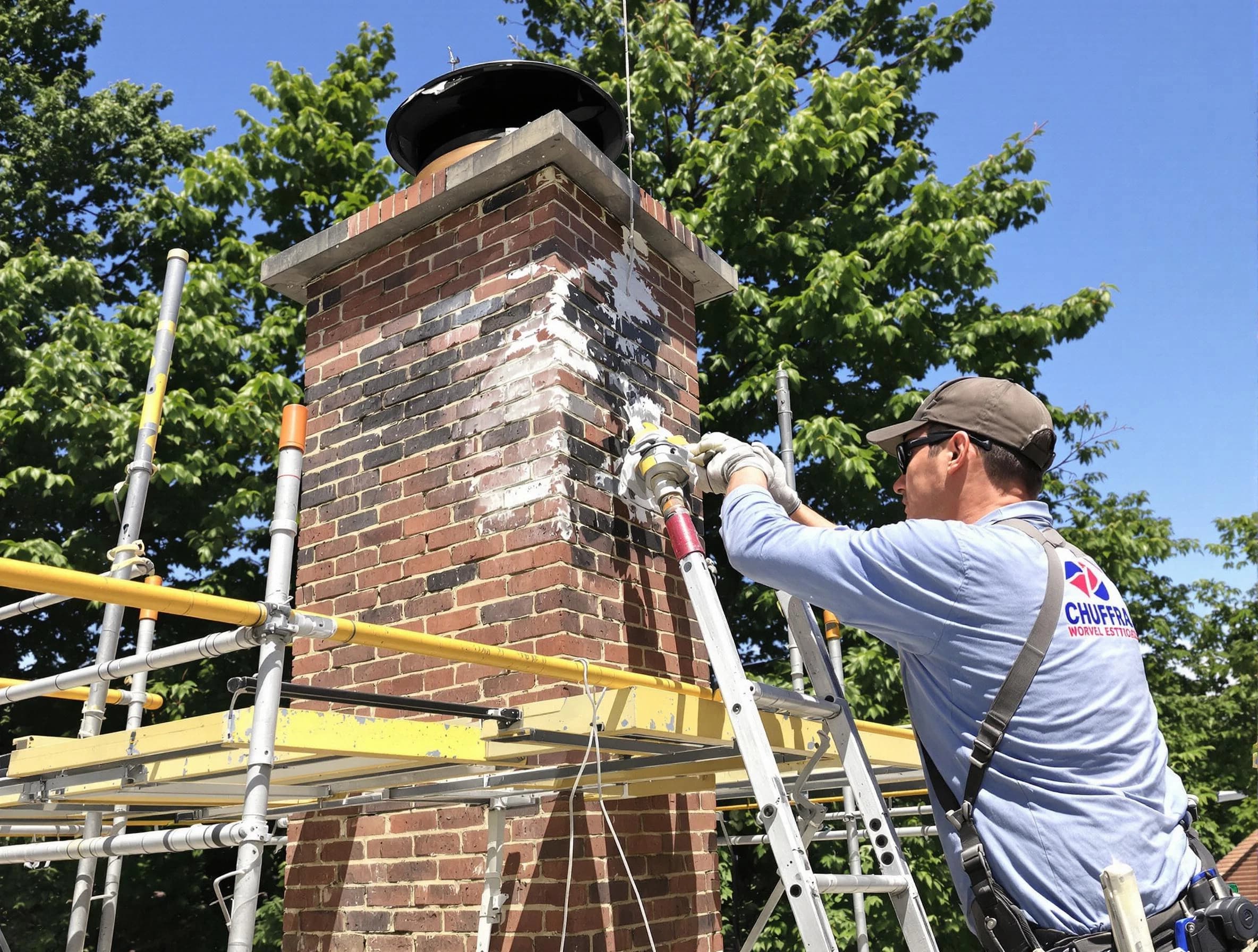 Structural chimney repair by Old Bridge Chimney Sweep in Old Bridge, NJ