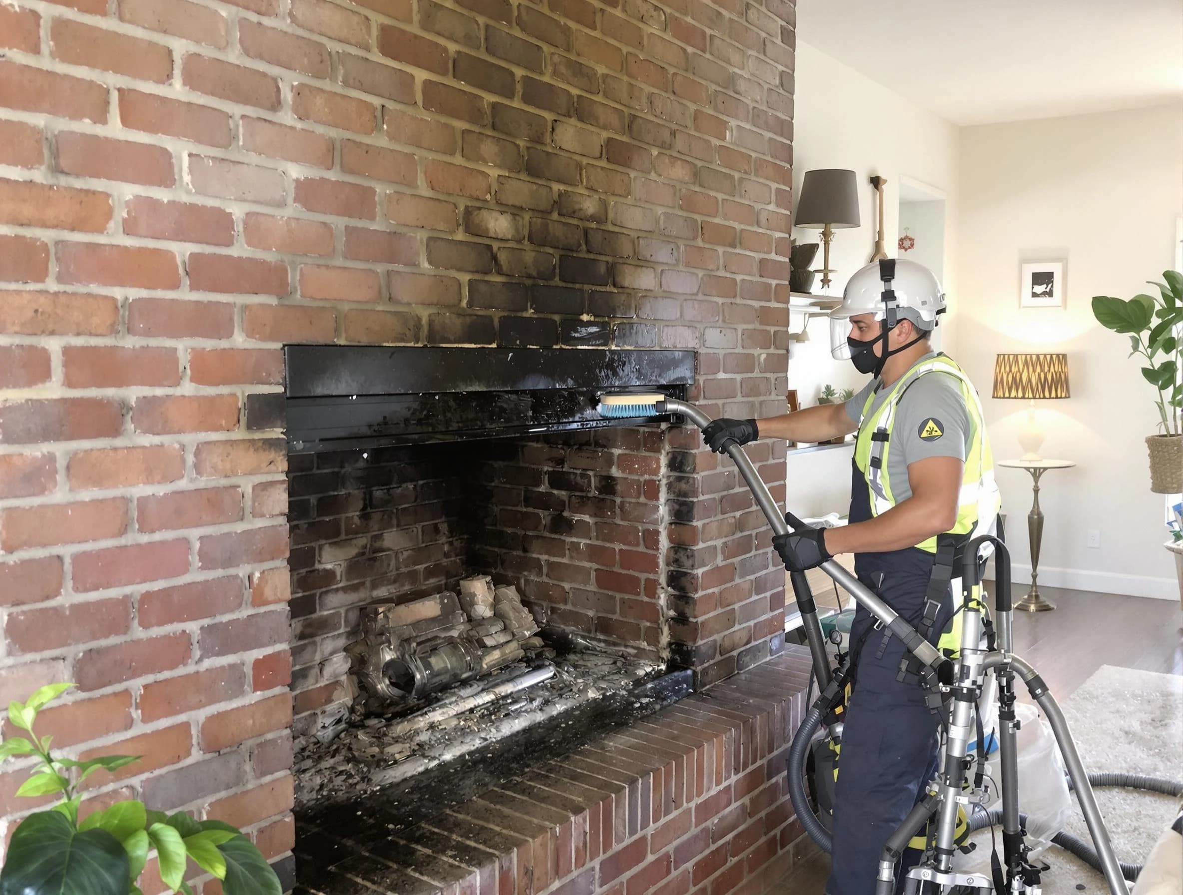 Old Bridge Chimney Sweep providing fireplace cleaning services in Old Bridge, NJ