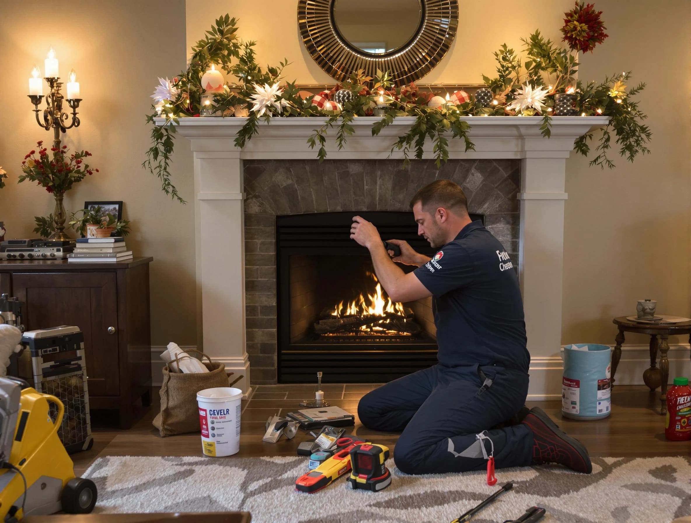 Old Bridge Chimney Sweep offering fireplace maintenance services in Old Bridge, NJ