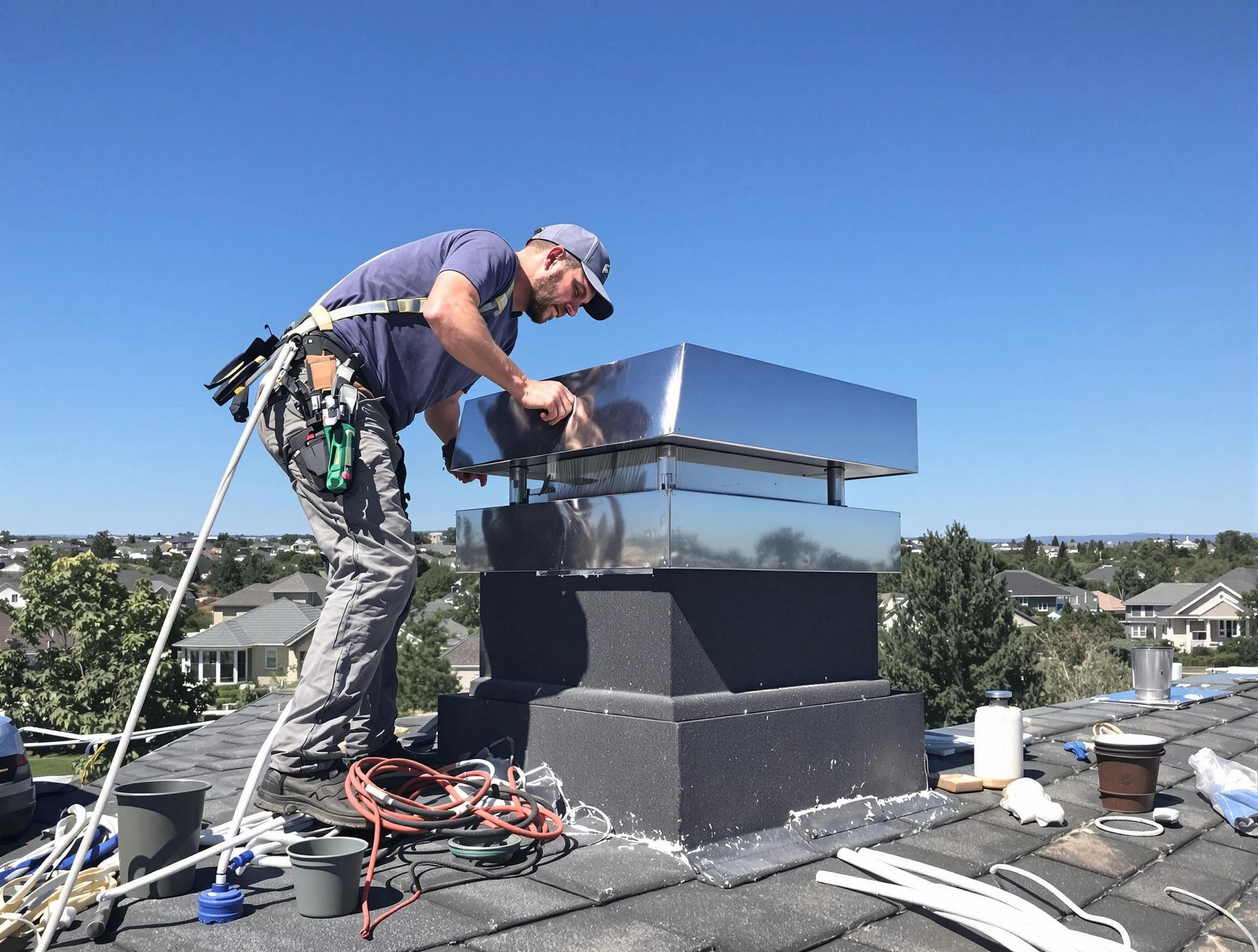 Chimney Cap Services service in Old Bridge, NJ