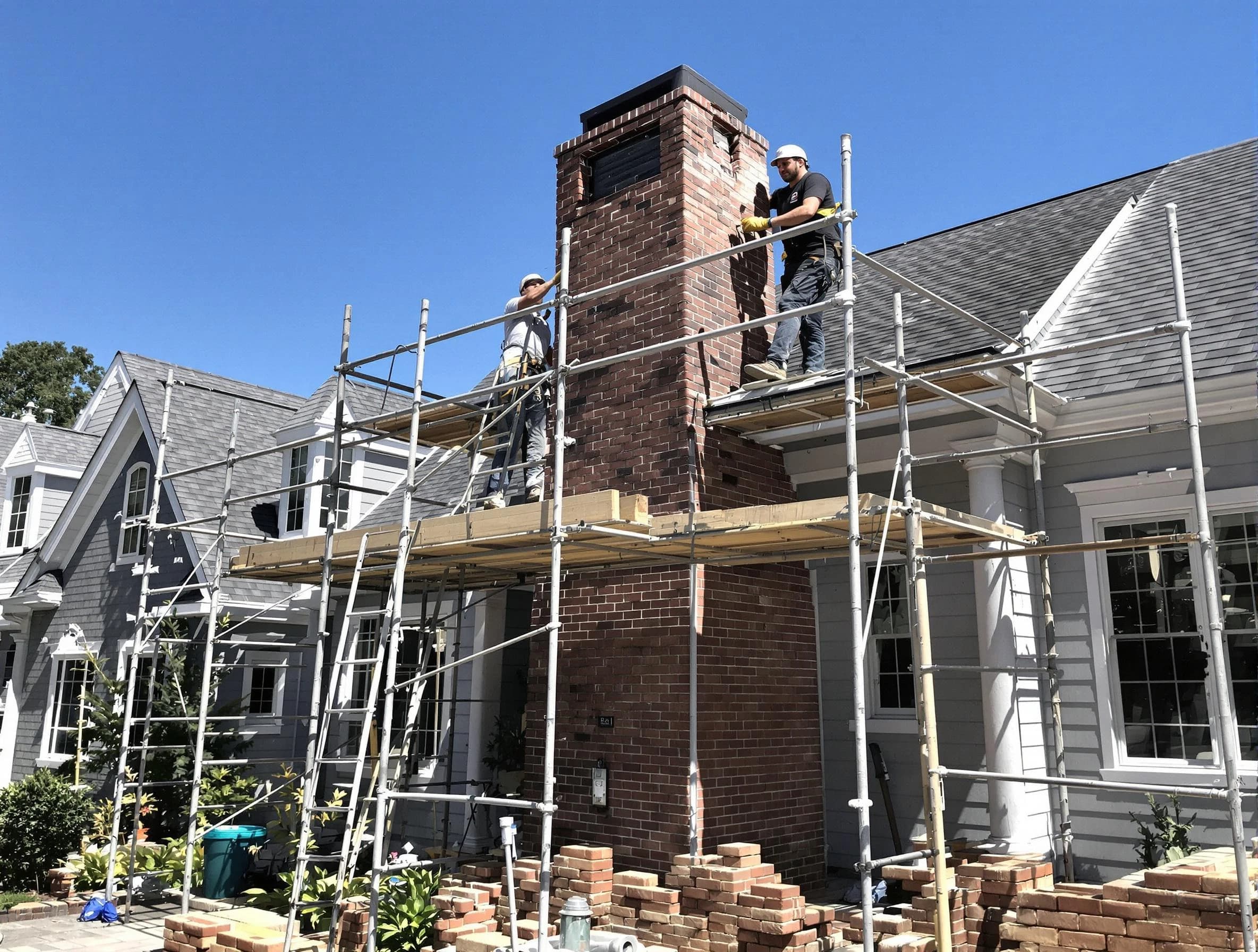 Chimney Rebuilding in Old Bridge