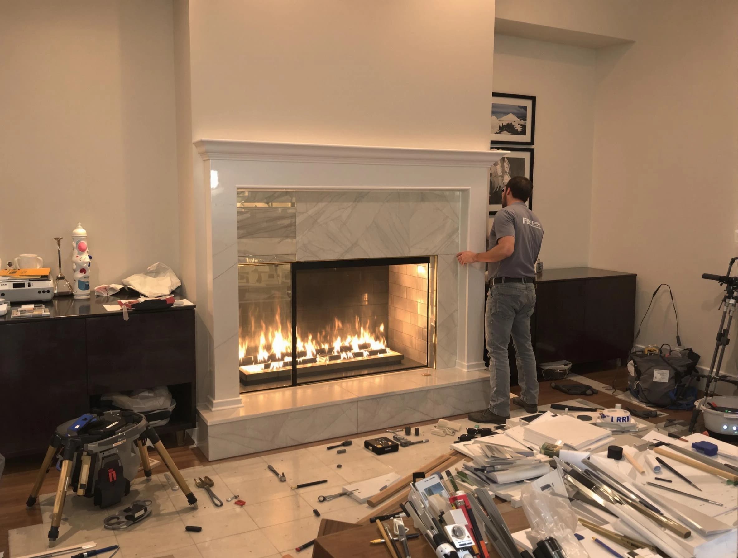 Fireplace Installation in Old Bridge